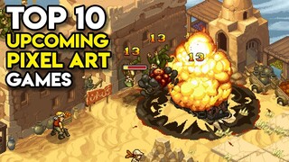 Top 10 Upcoming PIXEL ART Games on Steam (Part 8) | 2021, TBA