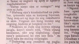 Pang Araw Araw na Talata Genesis 38:27-30