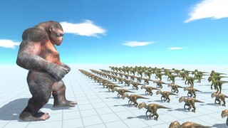 $250 Carnivore vs Mutant Primates - Animal Revolt Battle Simulator