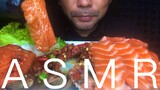 ASMR:Salmon ยำปลาแซลมอนน้ำปลาร้า(EATING SOUNDS )|COCO SAMUI ASMR #กินโชว์#asmr#eating