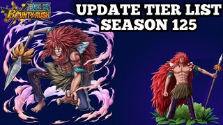 Char Baru Itu Broken Loh !! New Tier List Character League Season 125 | One Piece Bounty Rush