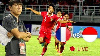 JELANG UJI COBA PERANCIS U-20 vs INDONESIA U-20 SHIN TAE YOUNG NGAMUK