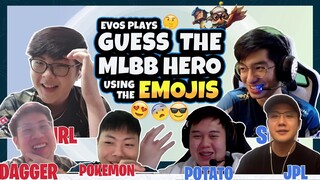 GUESS THE MLBB HEROES USING THE EMOJIS | EVOS PLAYS