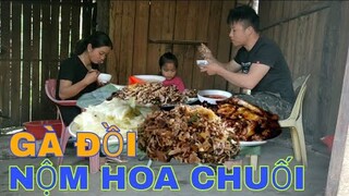 Gà Đồi Nộm Hoa Chuối Rừng - Ẩm Thực Của Người Vùng Cao