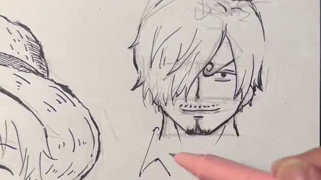 One Piece How to draw the three main forces of the Straw Hat Pirates