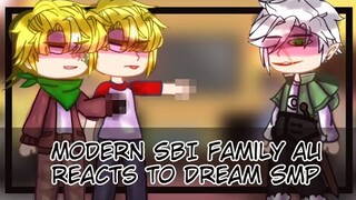 Modern SBI Family AU reacts to Dream SMP || 3.2/3.2 || Gacha Club || DSMP