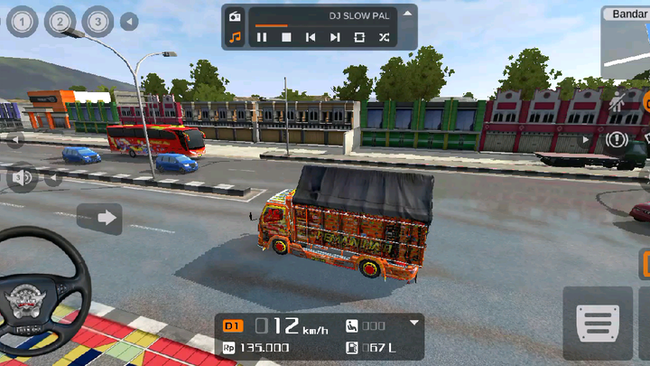 Nyusruk! Akibat Sopir Ngelamun | BUSSID | Buss Simulator