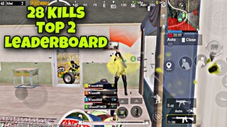 28 KILLS IN PMCO SEA WILDCARD QUALIFIERS ERANGEL MAP TOP 2 IN THE LEADERBOARD | 9 SOLO KILLS