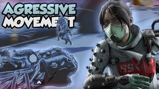 Fast Movement like a Ninja !! (13 Kills 2980 Dmg) - Apex Legends Mobile HD 60FPS