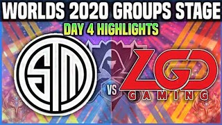 TSM vs LGD Highlights Chung Kết Thế Giới 2020 Vòng Bảng Ngày 4 | Team Solo Mid vs LGD Gaming