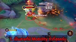 Rov ข้อเสียข้อแรก มี Mobility ต่ำเกินไป