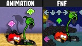 FNF Character Test | Gameplay VS Minecraft Animation | Pibby Angry Bird & Peashooter