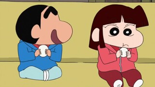 [Crayon Shin-chan] Tận hưởng khoảng thời gian ấm áp của Shin-chan và Ai khi trượt tuyết trong cabin 