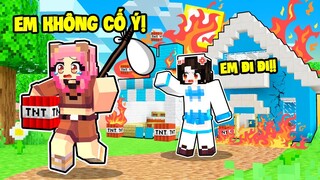 GẤU MORA BỊ SIMMY ĐUỔI KHỎI LÀNG HERO VÌ ĐÃ PHÁ NÁT LÀNG TRONG MINECRAFT