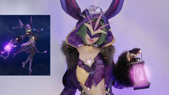 [Detective raccoon] Who is not a proto-fiend player~ | Genshin Impact Thunder Ying Warlock cos
