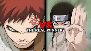 Neji vs Gaara is... Interesting - The Real Winner?