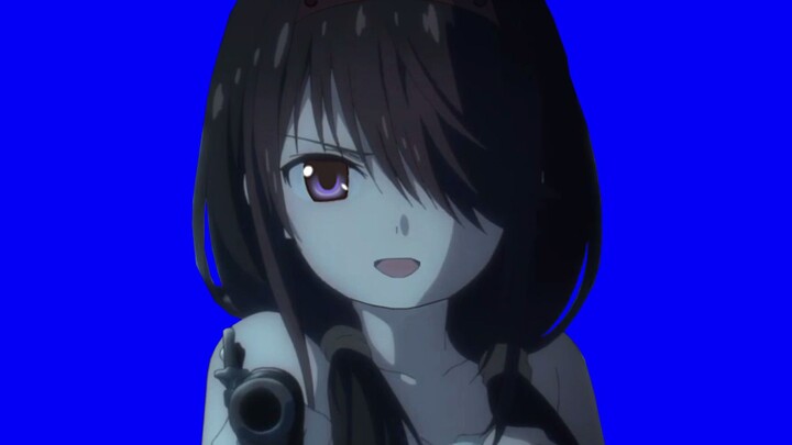 Pointing a gun at you, Homura Akemi.BB