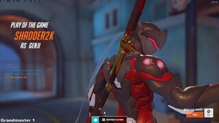 Overwatch 2 Highest Ranked Genji Shadder2k Showing His Gameplay Tricks