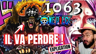 ONE PIECE 1063 - BARBE NOIRE PERDRA À CAUSE DE CE COMBAT ! VEGAPUNK SANS ÉMOTIONS ?! - REVIEW MANGA