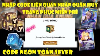 GiftCode Liên Quân | Nhập Code Liên Quân Mới Nhất Nhận Skin Sss+ Và Quân Huy Cực HOT