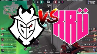 Semi-Final! G2 Esports vs KRÜ Esports - HIGHLIGHTS _ Champions Tour 2024_ Americ