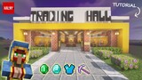 Modern trading hall tutorial for Minecraft