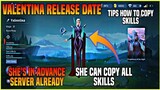 Valentina Release Date | Tips for Valentina | She can copy all some skills heroes | MLBB