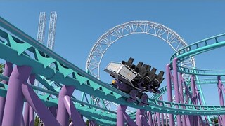 รถไฟเหาะสวนสนุกวันเดอร์เวิลด์จำลอง| Wonder World Extreme Park Coasters Simulation