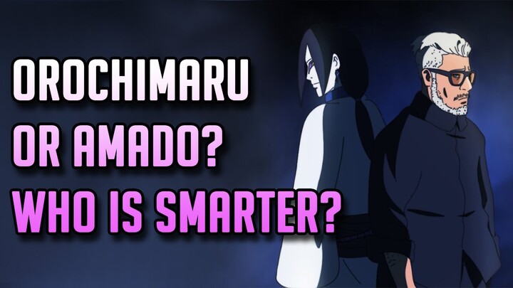 OROCHIMARU OR AMADO? SINONG MAS MATALINO? || Who is smarter between Orochimaru and Amado?