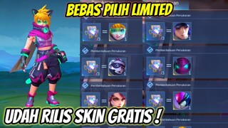 UDAH RILIS CARA DAPATIN SKIN LIMITED 100% GRATIS ! BEBAS PILIH SENDIRI