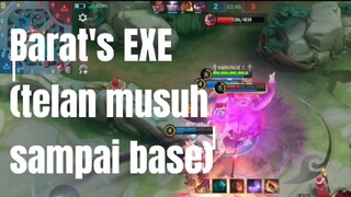 Barat's EXE[telan musuh sampai base].