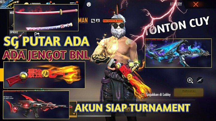 JUAL AKUN FREE FIRE SET BNL CEPCIL || Part 538