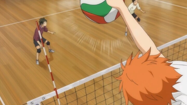 [Volleyball Boys] Kelahiran fast break aneh Hinata Kageyama! "Terbang! Aku akan mengoper bola beriku
