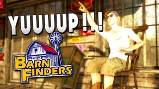 YUUUP!  Winning a Storage Auction With HUGE Upgrades : Barn Finders Gameplay Demo