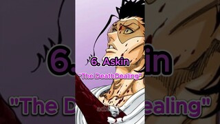 Top Strongest Sternritters In Bleach #anime #bleachtybw #shorts #bleach #ranking