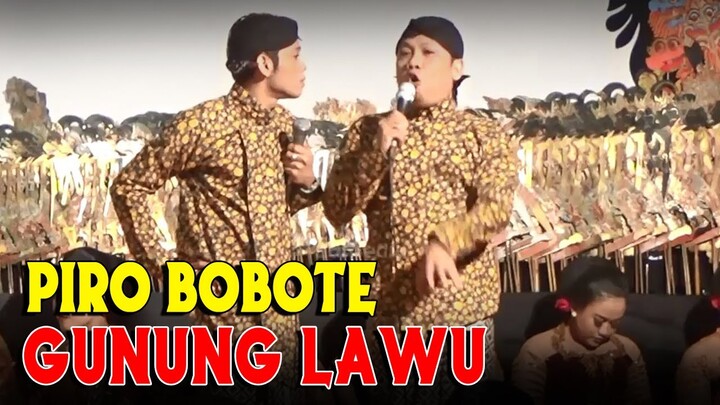 PIRO BOBOTE GUNUNG LAWU| PANGGAH NGEYEL | Kompilasi KANGEN P3YE Lucu MASUK D3K