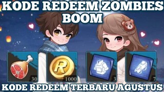 Kode Redeem Zombies Boom Agustus 2024 ! Gift Code Zombies Boom Terbaru Hari Ini