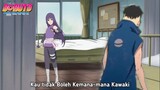Boruto Episode 190 Terbaru Kawaki terkejut bertemu Sumire Saat Melarikan Diri - Spoiler 190&191