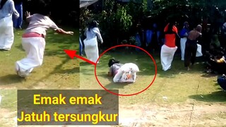 Duka ibu muda lomba lari karung