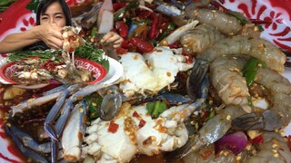 ยำทะเลดอง ปูม้าดองกุ้งดองน้ำปลากวนน้ำยำรสเด็ดแซ่บเวอร์23/พ.ค/63