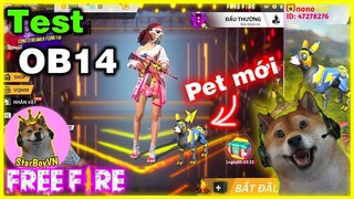 [Free Fire] Trải nghiệm OB14 - Tàn sát Đài Quan Sát | StarBoyVN