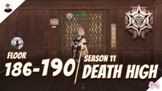 Death High Season 11: Floor 186 - 190 | Walkthrough Guide - LifeAfter