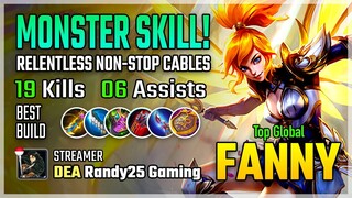 Monster Skill! Fanny Best Build 2020 Gameplay by Randy25 Gaming | Diamond Giveaway | Mobile Legends