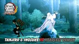 Duet Pertarungan Tanjiro dan Inosuke - Demon Slayer : Kimetsu no Yaiba - The Hinokami Chronicles