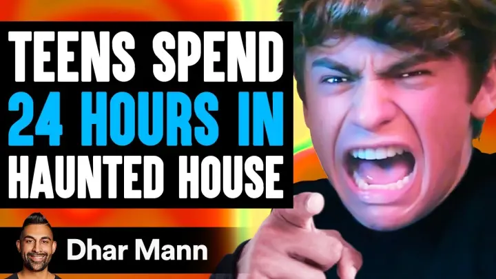 Teens Spend 24 HOURS In HAUNTED HOUSE, What Happens Is Shocking | Dhar Mann