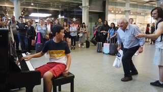 Bohemian Rhapsody Interrupted by Bernie Lookalike? Shocked Crowd! Cole Lam 12 Years Old