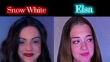 Snow white Vs Elsa Rap battle