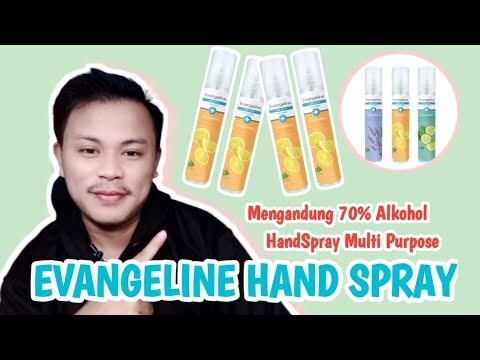 PERSIAPAN NEW NORMAL DENGAN EVANGELINE HAND SPRAY !!!