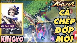 ⭐Onmyoji Arena⭐ Hướng dẫn cách rình rập cho đối phương BAY MÀU trong 1 nốt nhạc với Kingyo