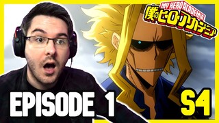 THE SCOOP ON CLASS 1-A! | My Hero Academia Season 4 Episode 1 REACTION | Anime Reaction